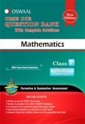 Oswaal CBSE CCE Question Banks Mathemaitcs For Class 7