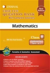 Oswaal CBSE CCE Question Banks Mathemaitcs For Class 8