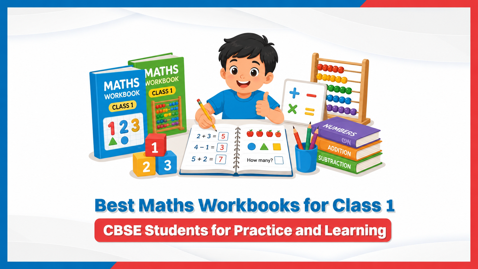 best maths workbook for class 1 cbse students