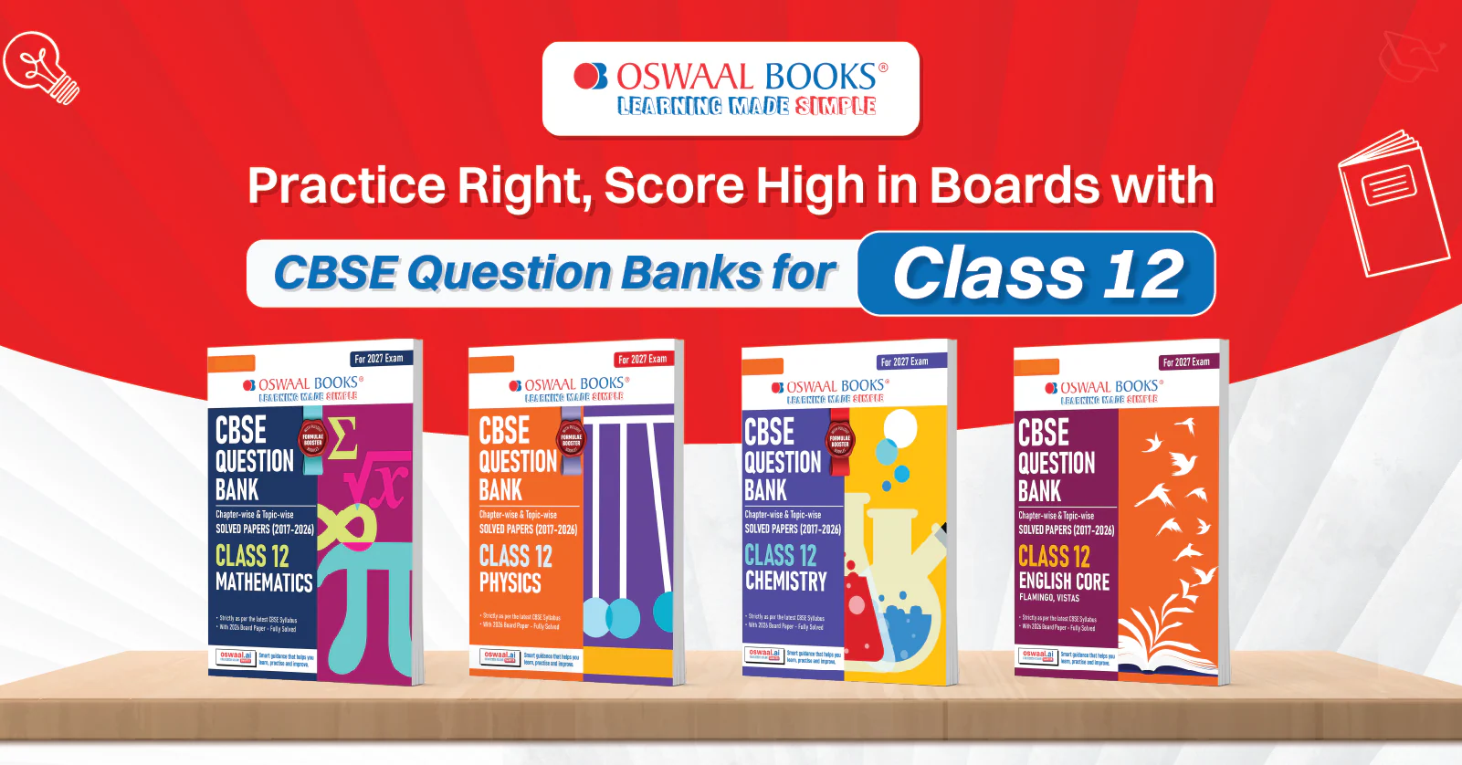Best CBSE Books for Class 12 for 2027 Exam