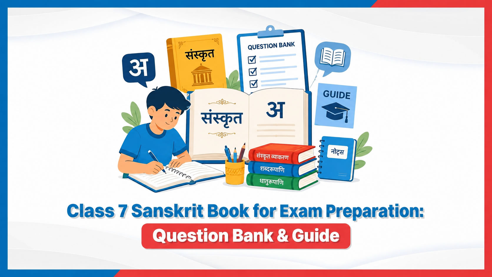 class 7 sanskrit book for exam preparation