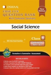 Oswaal CBSE CCE Question Banks Social Sciecne For Class 8