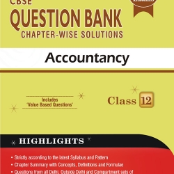 Oswaal CBSE Question Bank chapter-wise solutions For Class 12 Accountancy