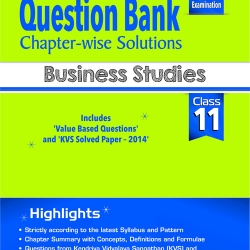 Oswaal CBSE Question Bank chapter-wise solutions For Class 11 Business Studies