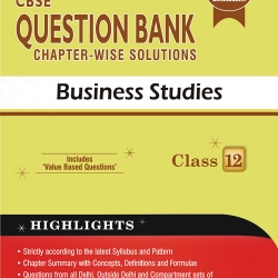 Oswaal CBSE Question Bank chapter-wise solutions For Class 12 Business Studies