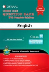 Oswaal CBSE CCE Question Banks English For Class 7