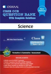 Oswaal CBSE CCE Question Banks Science For Class 6