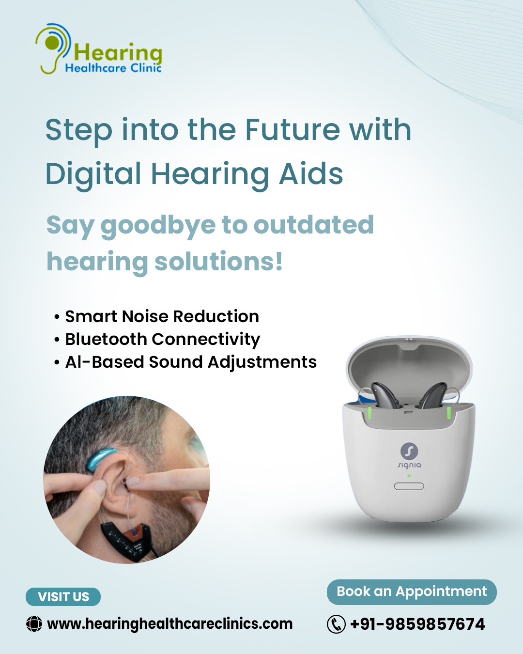 Digital & Rechargeable Hearing Aids in Jaipur | Hearing Healthcare