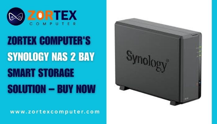 Zortex Computer's Synology NAS 2 Bay Smart Storage Solution – Buy Now