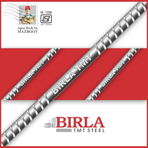 top 10 tmt bars in india- Birla tmt steel