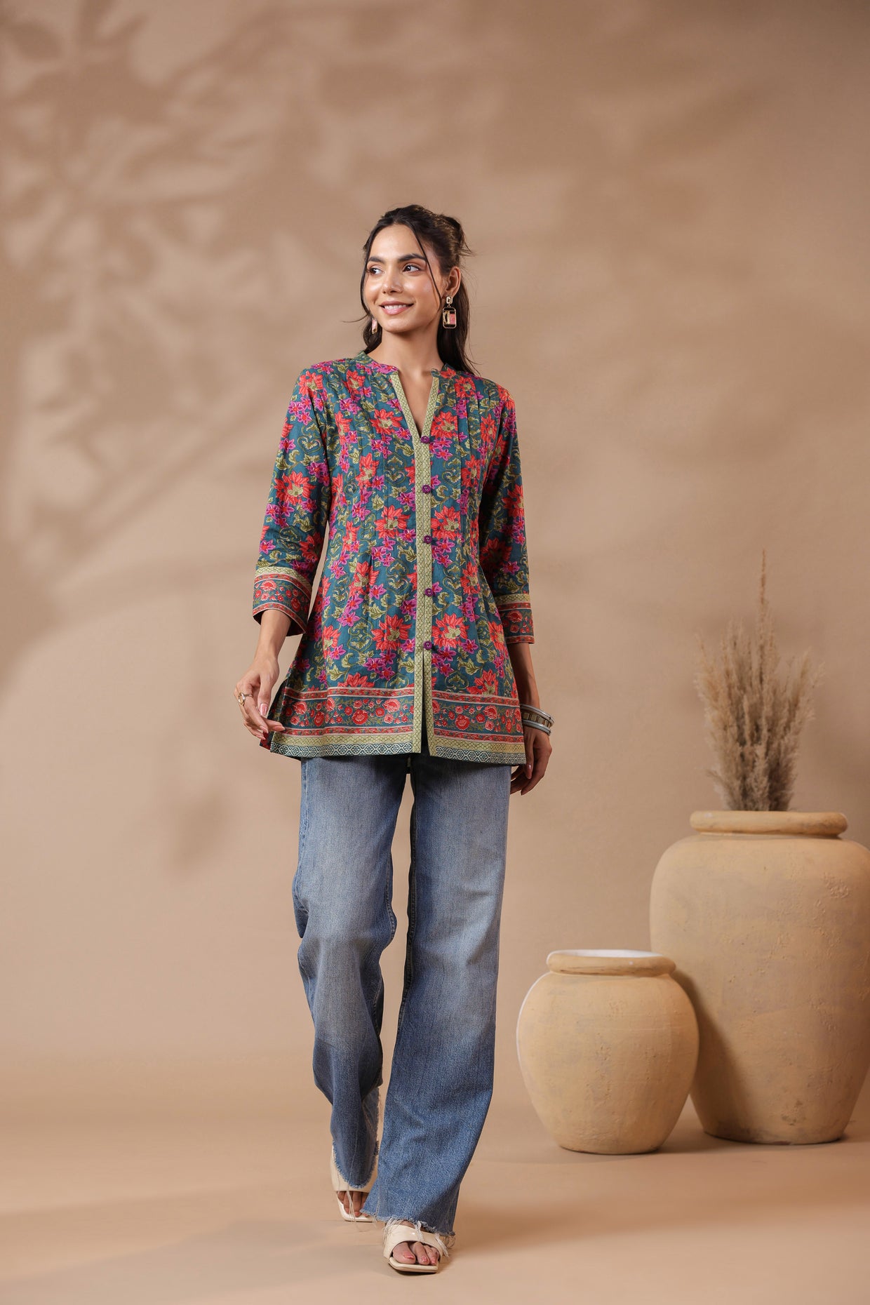 Explore Best Handblock Printed Tops for a Chic and Comfortable Look