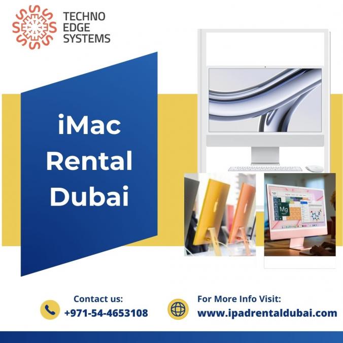 Latest iMac Rentals in Dubai for Business Events
