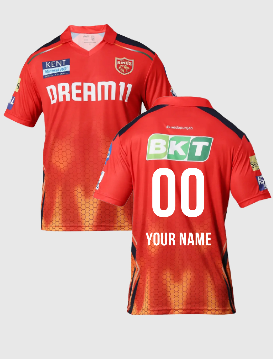 Punjab Kings IPL 2025 T-Shirt – Sher Squad Pride!